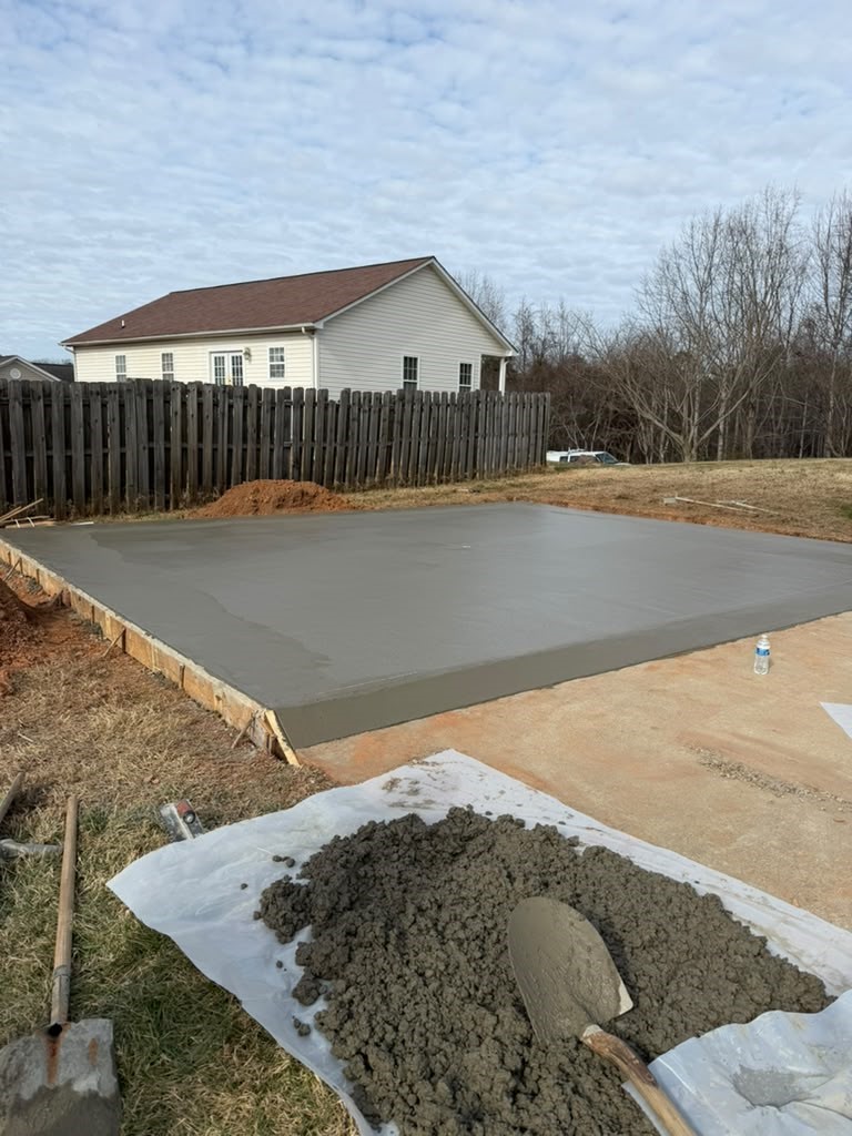 Concrete Finishing Mount Airy, NC | J&E Legacy, LLC
